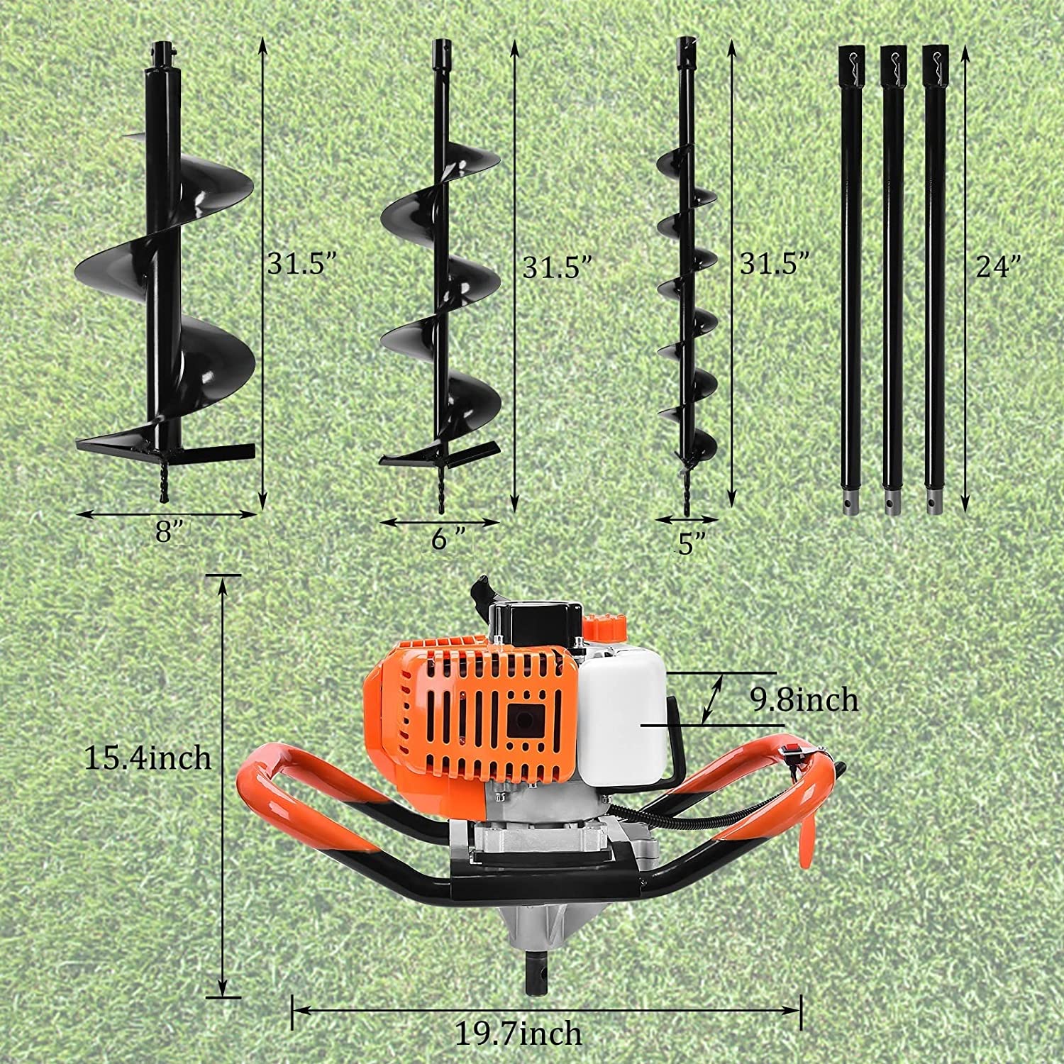 52CC Automatic Centrifugal Earth Auger