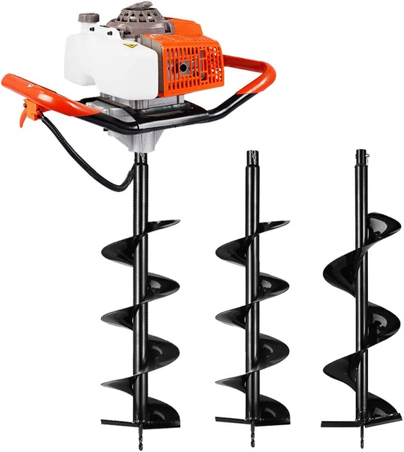 Máy khoan đất làm mát không khí 63cc 2